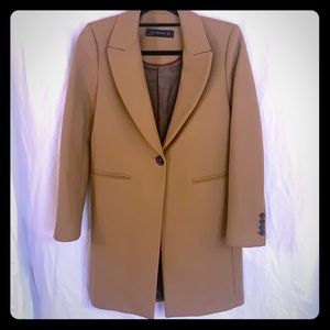Zara 100% viscose long coat. XS. Like new.